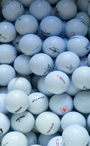 22,000 A/B White Golf Balls (Value Mix)